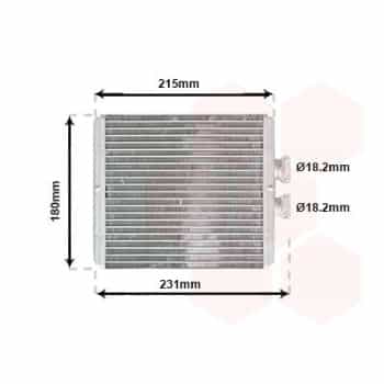 Heater radiator, interior heating