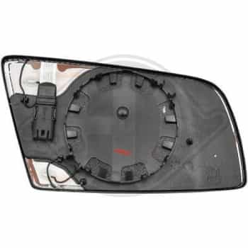 Mirror glass, exterior mirror 1224129 Diederichs