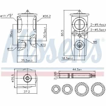 Expansion valve, air conditioning