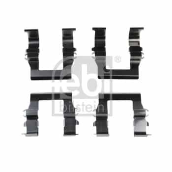 accessory set for brake lining set