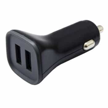 Carpoint 12/24V Duo USB Car Charger 2.4A 24W