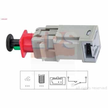 Switch, clutch control (cruise control) Made in Italy - OE Equivalent 1810207 EPS Facet