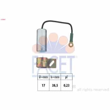Condenser, ignition Made in Italy - OE Equivalent