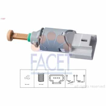 Brake Light Switch Made in Italy - OE Equivalent 7.1227 Facet