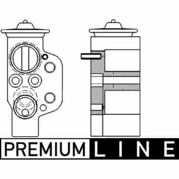 Expansion Valve, air conditioning PREMIUM LINE