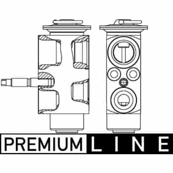 Expansion Valve, air conditioning PREMIUM LINE