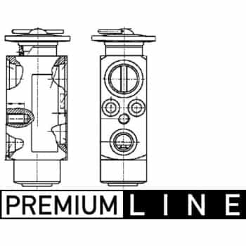 Expansion Valve, air conditioning PREMIUM LINE