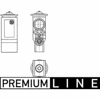Expansion Valve, air conditioning PREMIUM LINE