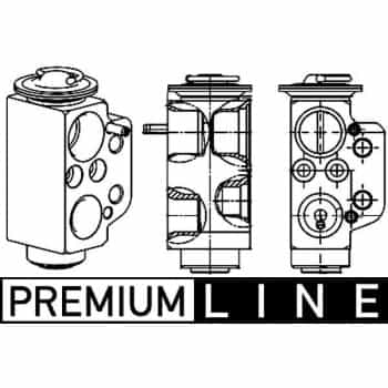 Expansion Valve, air conditioning PREMIUM LINE