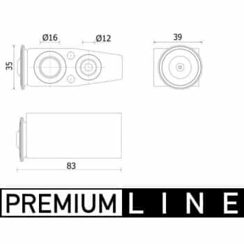 Expansion Valve, air conditioning BEHR *** PREMIUM LINE ***