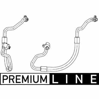 Low Pressure Line, air conditioning BEHR *** PREMIUM LINE ***