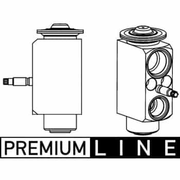 Expansion Valve, air conditioning BEHR *** PREMIUM LINE ***