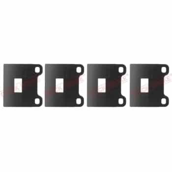 Anti-squeak foil, brake lining (back plate)