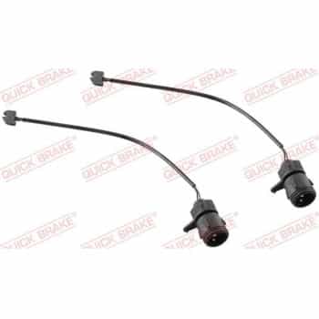 Warning contact, brake lining/pad wear