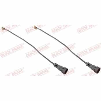 Warning contact, brake lining/pad wear