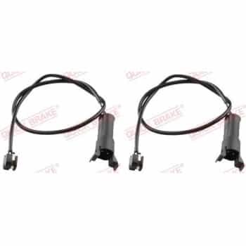 Warning contact, brake lining/pad wear