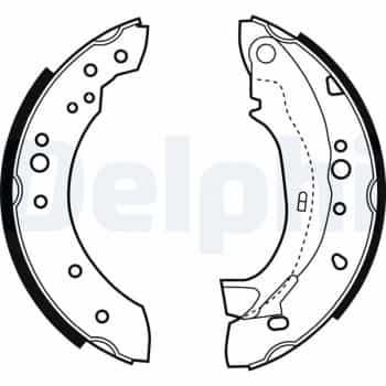 Brake shoe set