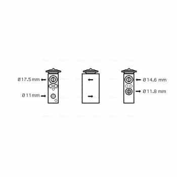 Expansion valve, air conditioning