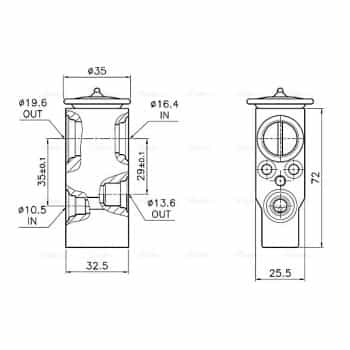 Expansion valve, air conditioning