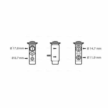 Expansion Valve, air conditioning