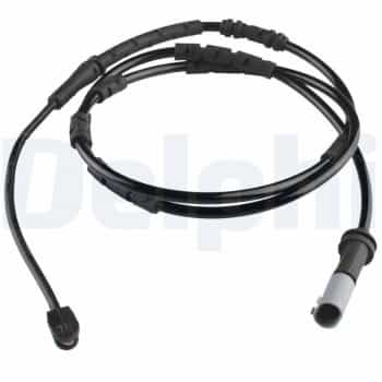 Warning contact, brake lining/pad wear