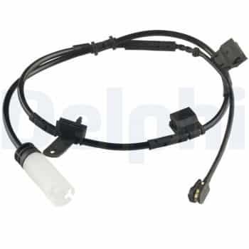 Warning contact, brake lining/pad wear