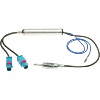 Antenna Adapter DIN / 2 x FAKRA / Phantom power