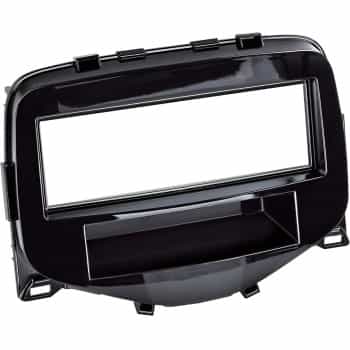 1-DIN Panel Citroën C1 - Peugeot 108 - Toyota Aygo 2014-> Color: Piano Black