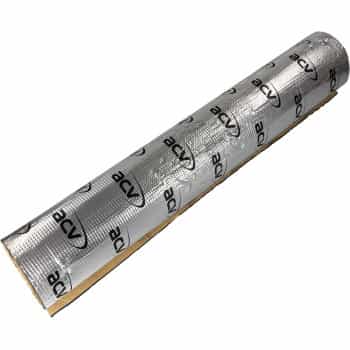 Self-adhesive insulation material for sound and heat insulation