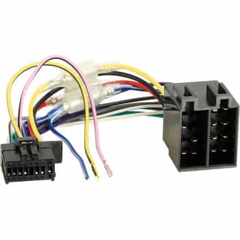 Radio connection cable-> ISO Pioneer MVH