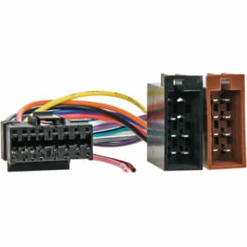 Radio Connection Cable -> ISO SONY 16 PINS