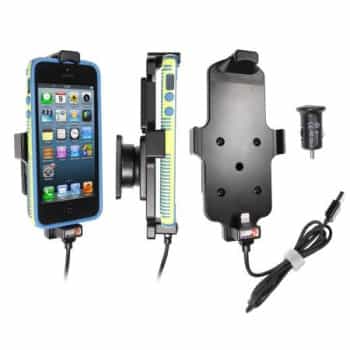 Apple iPhone 5 / 5S / SE Active holder with or without cover 12V USB plug