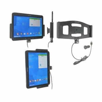 Samsung Galaxy Tab 4 10.1 Active holder with 12V USB plug