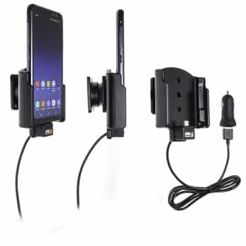 Samsung Galaxy S8 Active holder with 12V USB plug