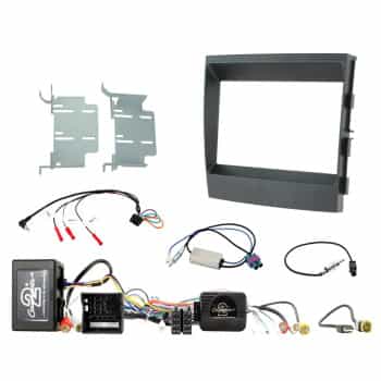 2-DIN Panel Kit Porsche Panamera 2009-2016 SWI/Amp MOST black