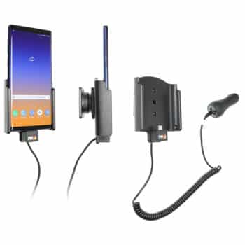 Samsung Galaxy Note 9 holder with 12/24V charger