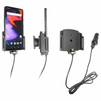 OnePlus 6/6T/7 Active holder with 12V USB plug (with skin)