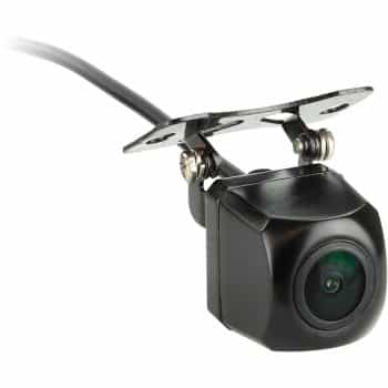 Mini reversing camera universal black NTSC with image lines and mirror function