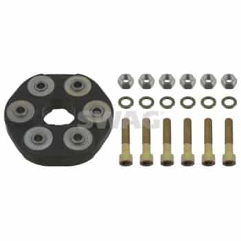 Rep. Set Hardy disc/Rubber shaft coupling