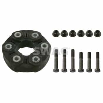Rep. Set Hardy disc/Rubber shaft coupling