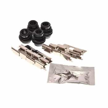 Accessory set, disc brake pad