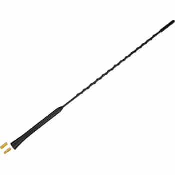 Antenna boom 16V "low noise" AM/FM 41cm, with M5 and M6 adapters