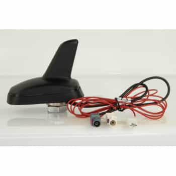 Shark roof antenna AM/FM & DAB+ (matt black) 2x fakra male