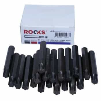 Rooks Bit 10 mm (3/8") Ribe M10 x 75 mm, 20 pieces