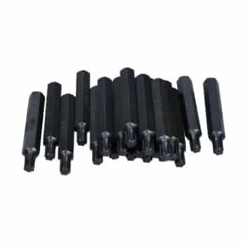 Rooks Bit 10 mm (3/8") Ribe M7 x 75 mm, 20 pieces