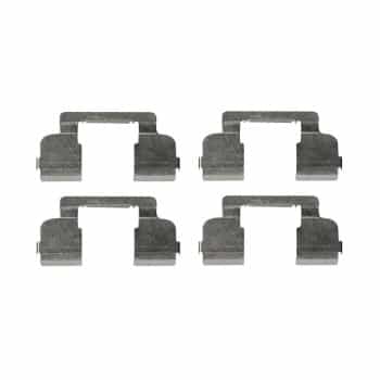 Accessory set, disc brake pad
