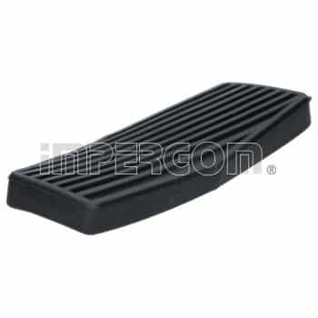 Pedal rubber, accelerator pedal