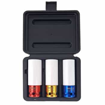 Rooks Cap Set for aluminum rims 3-piece, 17-19-21 mm