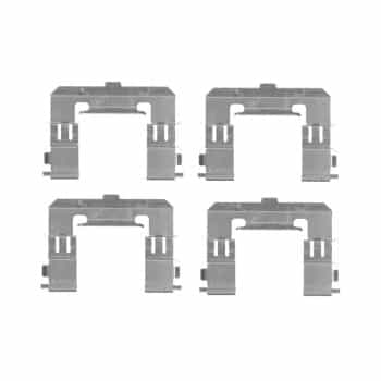Accessory set, disc brake pad