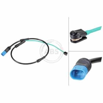 Warning Contact, brake pad wear 39812 ABS